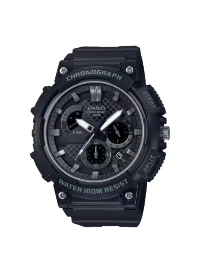 ساعة يد أنالوج للرجال من الراتنج MCW-200H-1A2VDF - 53.5 مم